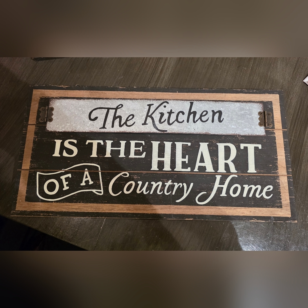Rustic Kitchen Wall Art Farmhouse Country